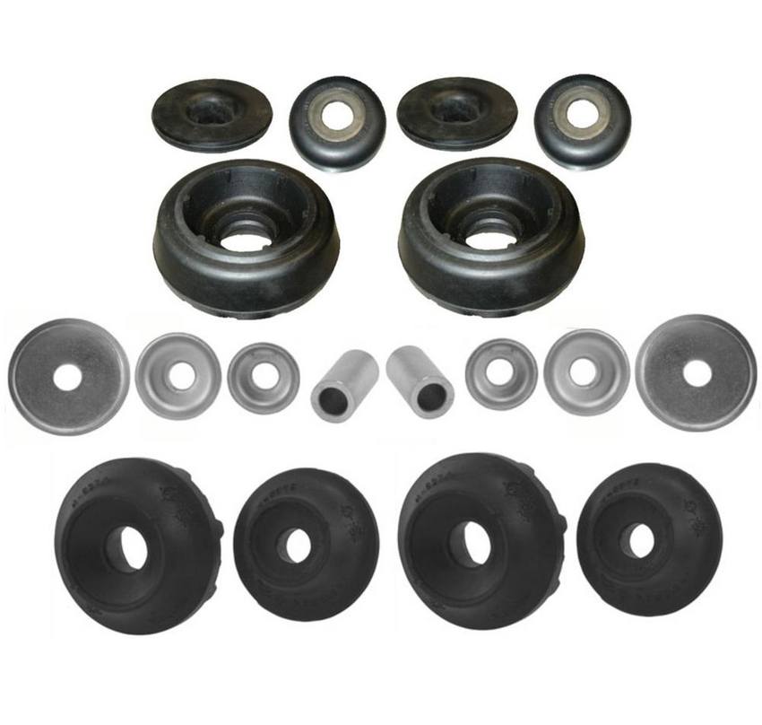 VW Suspension Strut Mount Kit - Front and Rear 357412331A - KYB 2884889KIT